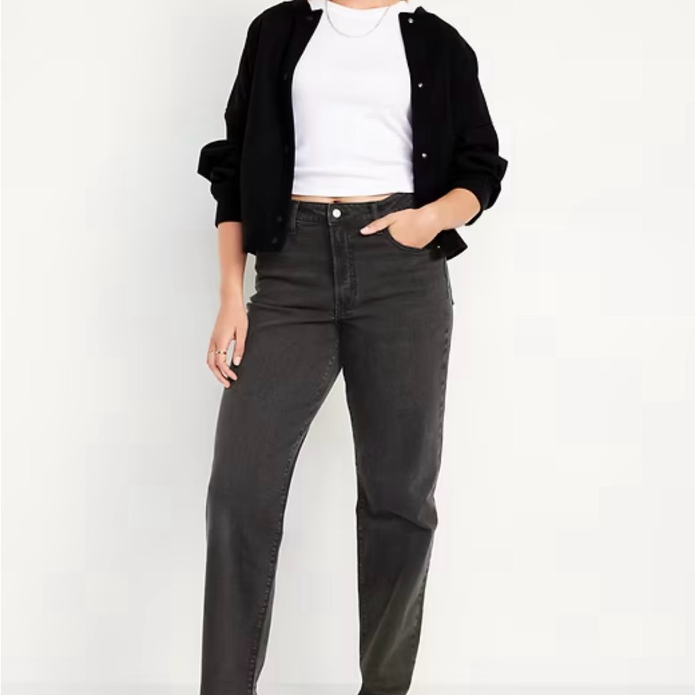 Old Navy high high waisted OG loose jeans